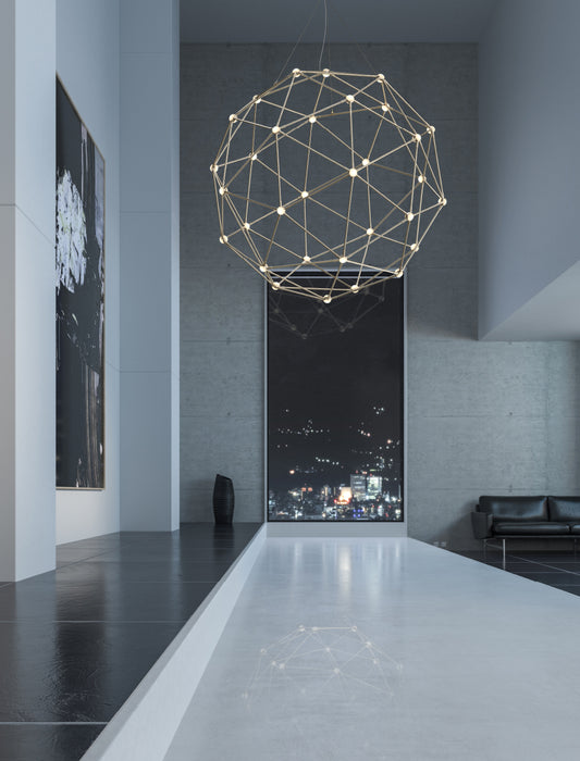Sonneman 2170.13W LED Pendant, Satin Nickel