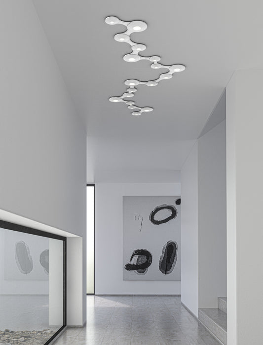 Sonneman 2191.16-06-02-01-02 LED Surface Mount, Bright Satin Aluminum