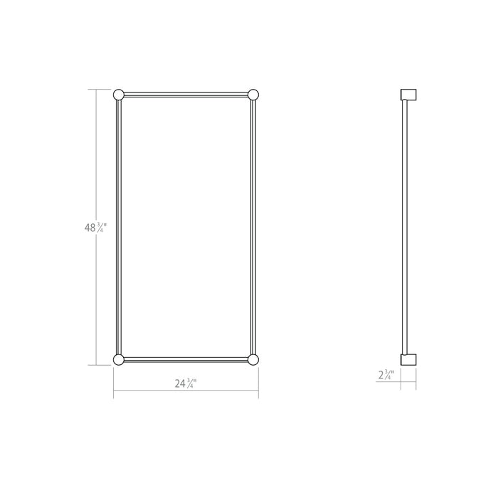 Sonneman 23QSWSR24R120PHA LED Wall Bar, Satin White