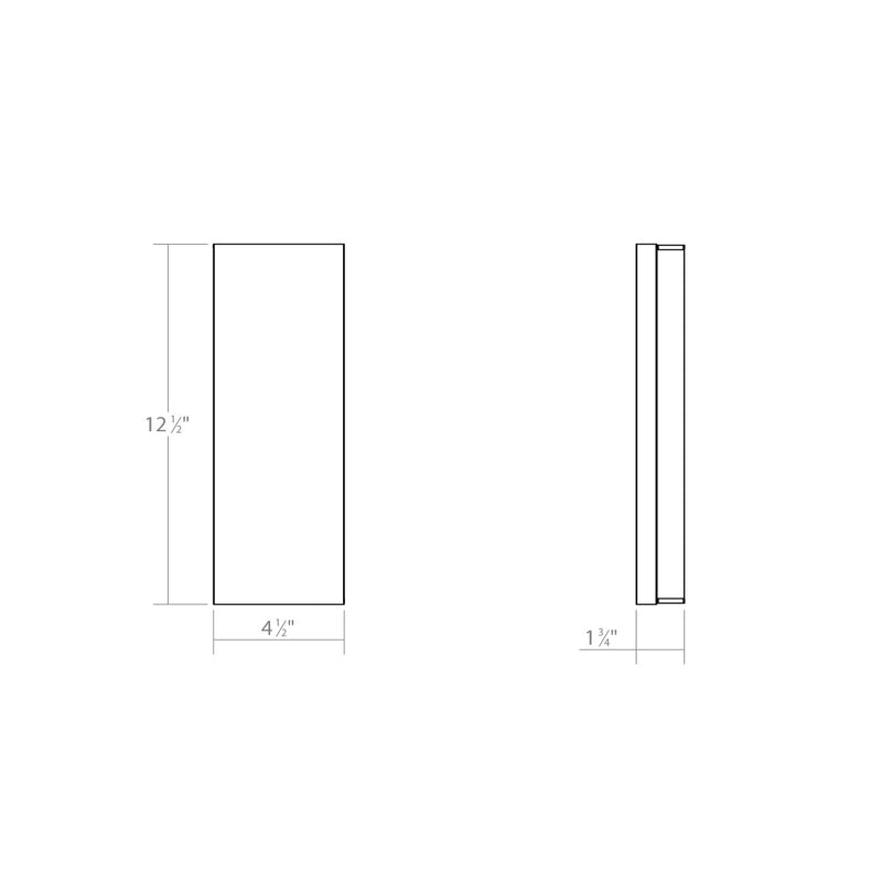 Sonneman 2546.01 LED Bath Bar, Polished Chrome