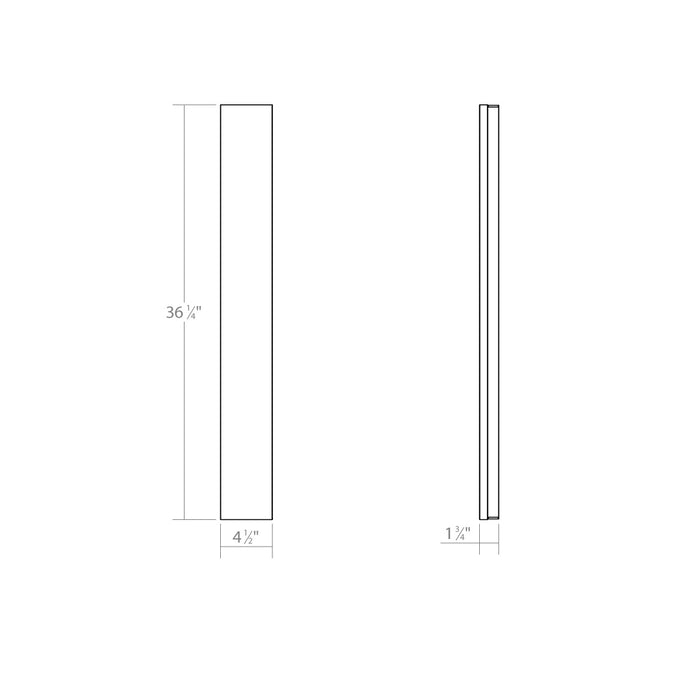 Sonneman 2549.01 LED Bath Bar, Polished Chrome