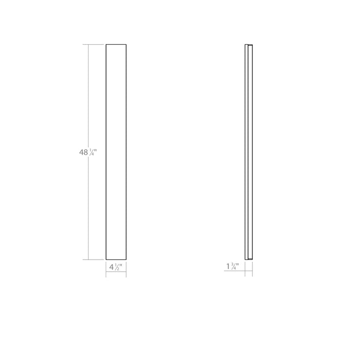 Sonneman 2551.01 LED Bath Bar, Polished Chrome