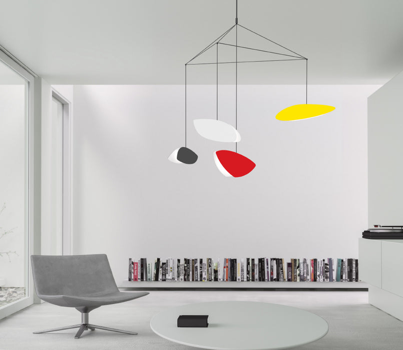 Sonneman 2902.25M LED Pendant, Satin Black