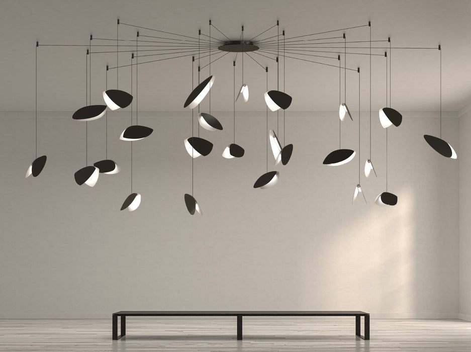 Sonneman 2909.25K LED Pendant, Satin Black