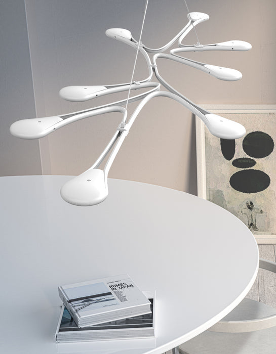 Sonneman 3272.03 LED Pendant, Satin White