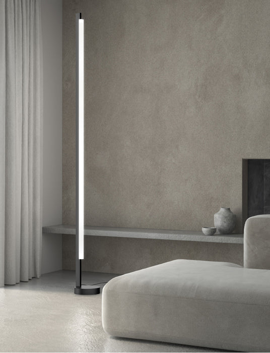 Sonneman 3820.25 LED Floor Lamp, Satin Black