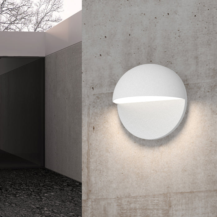 Sonneman 7470.98-WL LED Wall Sconce, Textured White
