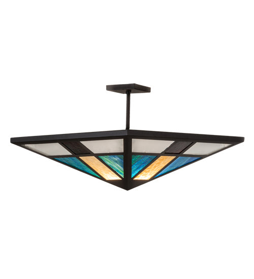 Meyda Tiffany 226765 LED Semi Flush Mount, Oil Rubbed Bronze