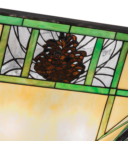 Meyda Tiffany 226770 LED Semi Flush Mount, Oil Rubbed Bronze