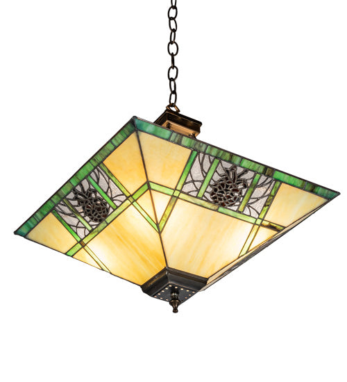 Meyda Tiffany 226778 LED Pendant, Antique Copper