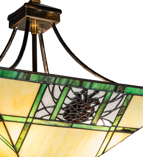 Meyda Tiffany 226778 LED Pendant, Antique Copper