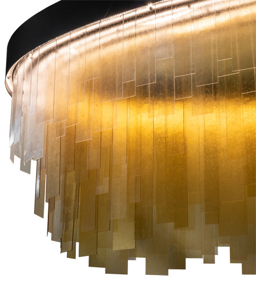 Meyda Tiffany 228181 LED Chandelier, Solar Black
