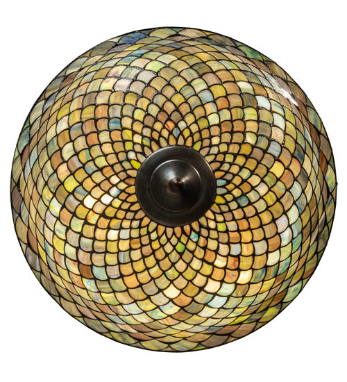 Meyda Tiffany 229145 Three Light Pendant, Mahogany Bronze