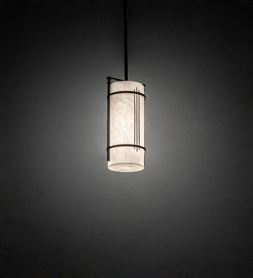 Meyda Tiffany 230735 One Light Mini Pendant, Textured Black