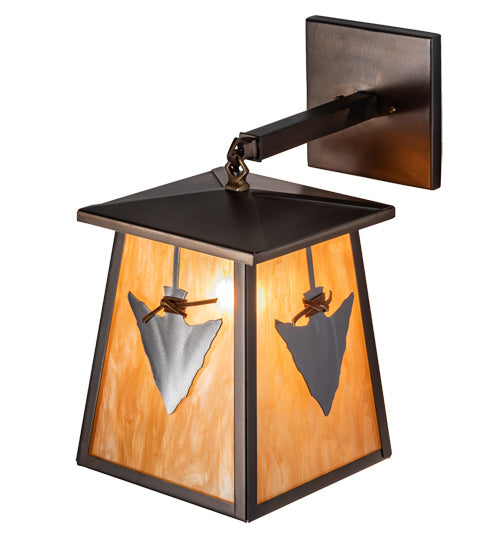 Meyda Tiffany 233602 One Light Wall Sconce, Antique Copper