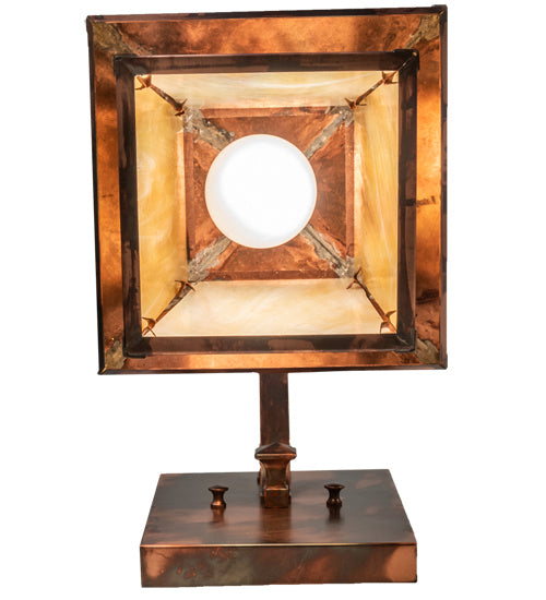 Meyda Tiffany 234649 One Light Wall Sconce, Dark Burnished Copper