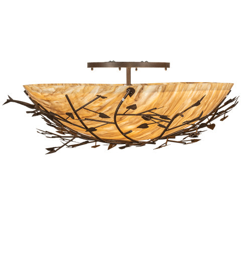 Meyda Tiffany 234656 LED Flushmount, Tyler Bronze
