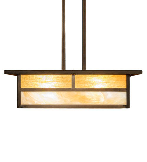 Meyda Tiffany 236189 Four Light Pendant, Antique Copper