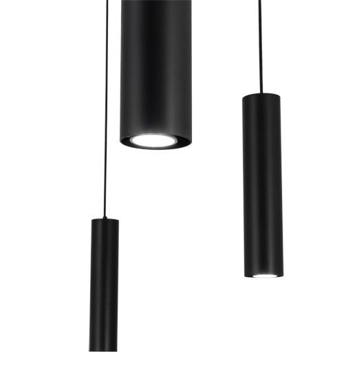 Meyda Tiffany 236516 LED Pendant, Flat Black