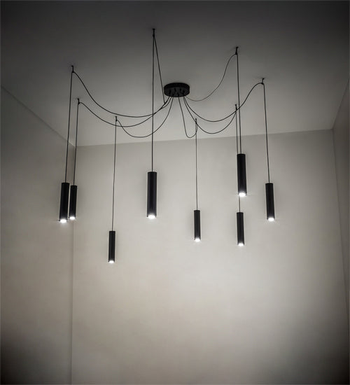 Meyda Tiffany 236516 LED Pendant, Flat Black