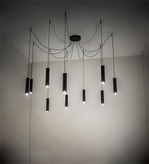 Meyda Tiffany 236517 LED Pendant, Flat Black