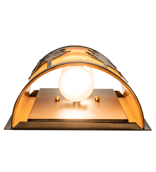 Meyda Tiffany 236552 LED Wall Sconce, Light Burnished Antique Copper