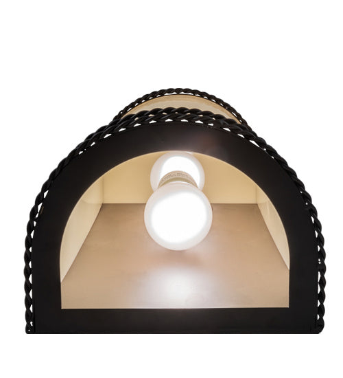 Meyda Tiffany 236687 LED Wall Sconce, Oil Rubbed Bronze