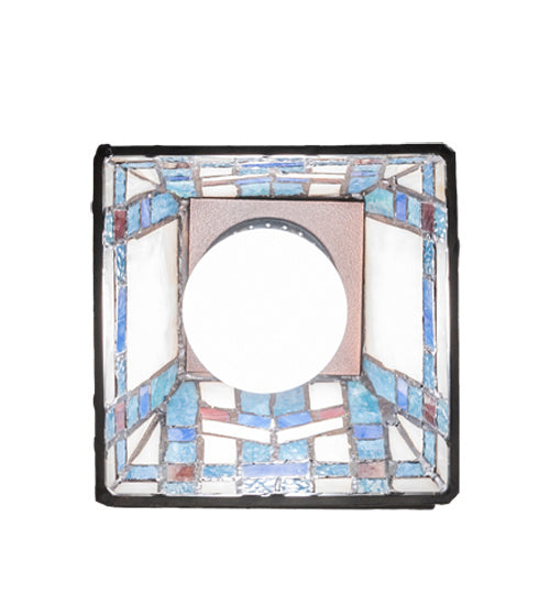 Meyda Tiffany 238496 One Light Wall Sconce, Mahogany Bronze