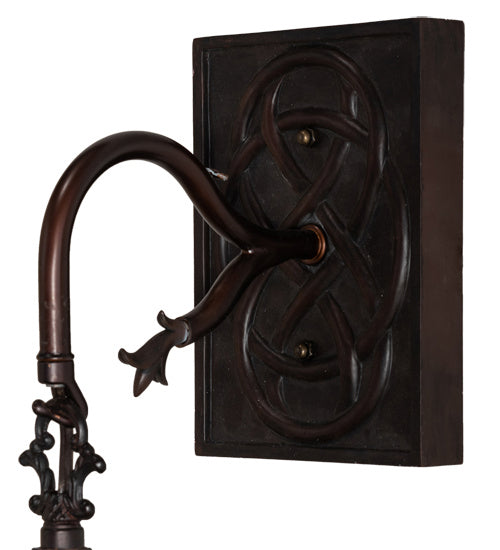 Meyda Tiffany 50513 One Light Wall Sconce, Mahogany Bronze