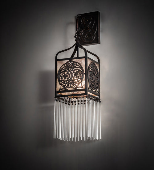 Meyda Tiffany 50513 One Light Wall Sconce, Mahogany Bronze