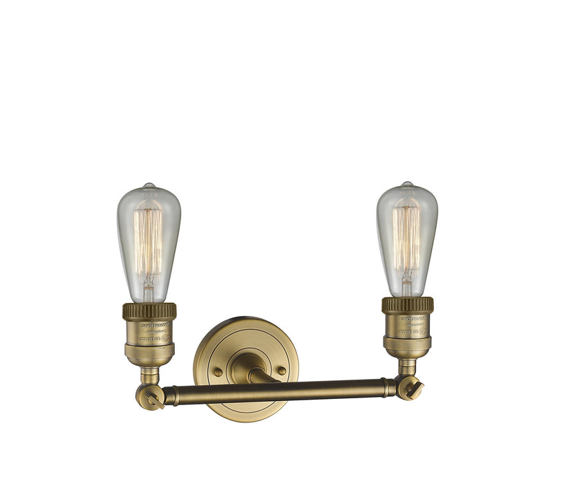 Innovations 208-BB-LED LED Bath Vanity, Brushed Brass