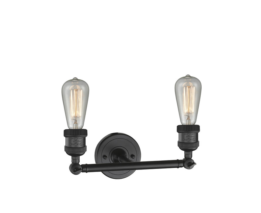 Innovations 208-BK-LED LED Bath Vanity, Matte Black