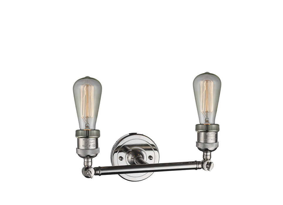 Innovations 208-PN-LED LED Bath Vanity, Polished Nickel