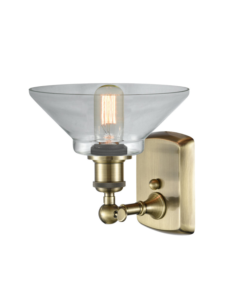 Innovations 516-1W-AB-G132 One Light Wall Sconce, Antique Brass