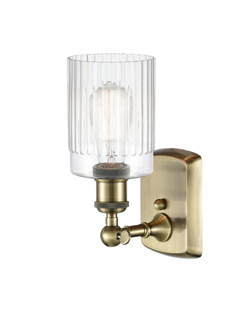 Innovations 516-1W-AB-G342 One Light Wall Sconce, Antique Brass