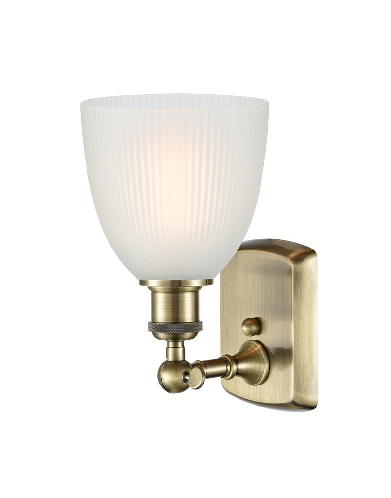 Innovations 516-1W-AB-G381 One Light Wall Sconce, Antique Brass