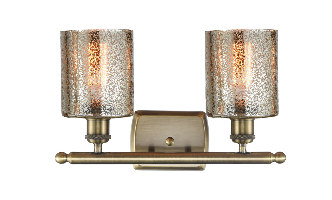 Innovations 516-2W-AB-G116-LED LED Bath Vanity, Antique Brass