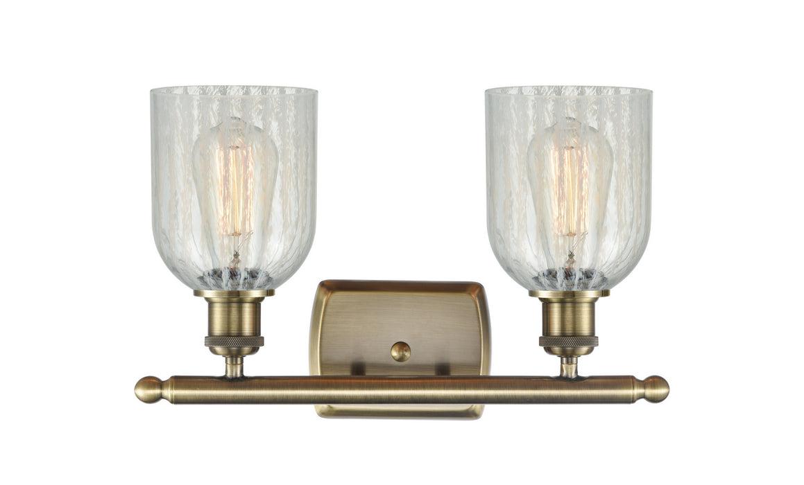 Innovations 516-2W-AB-G2511 Two Light Bath Vanity, Antique Brass