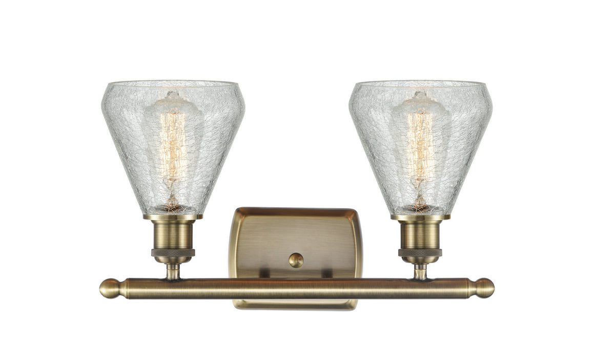 Innovations 516-2W-AB-G275-LED LED Bath Vanity, Antique Brass
