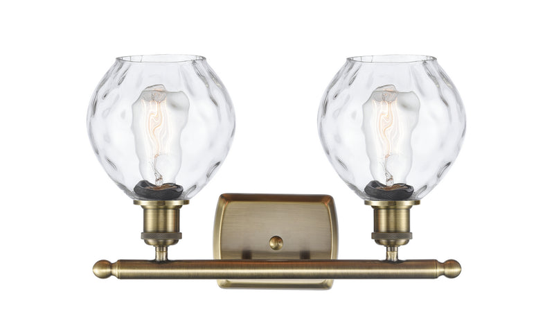 Innovations 516-2W-AB-G362-LED LED Bath Vanity, Antique Brass