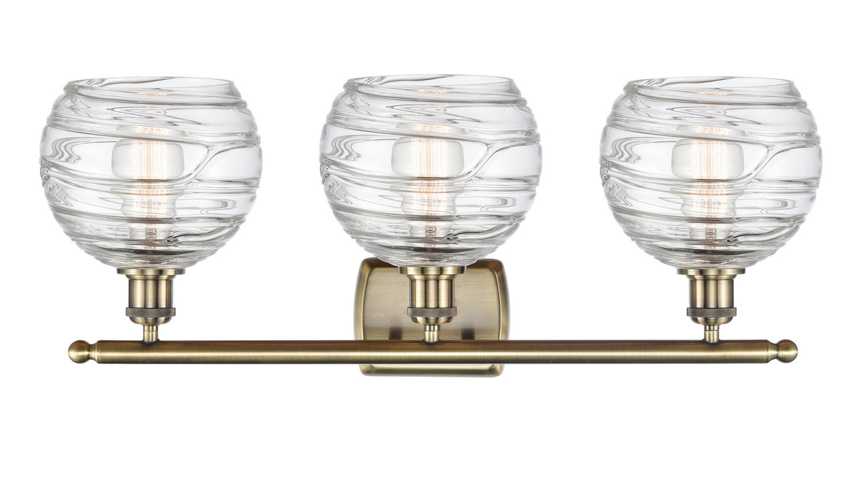 Innovations 516-3W-AB-G1213-8-LED LED Bath Vanity, Antique Brass