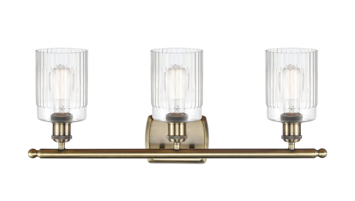 Innovations 516-3W-AB-G342 Three Light Bath Vanity, Antique Brass