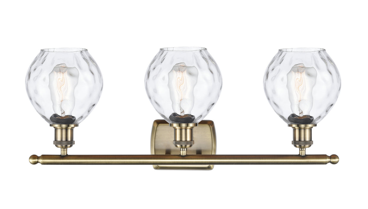 Innovations 516-3W-AB-G362 Three Light Bath Vanity, Antique Brass