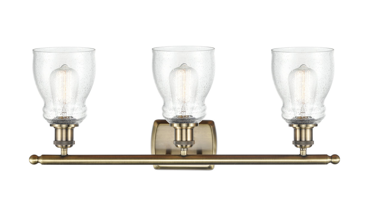 Innovations 516-3W-AB-G394 Three Light Bath Vanity, Antique Brass