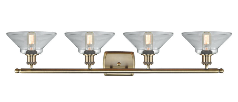 Innovations 516-4W-AB-G132-LED LED Bath Vanity, Antique Brass