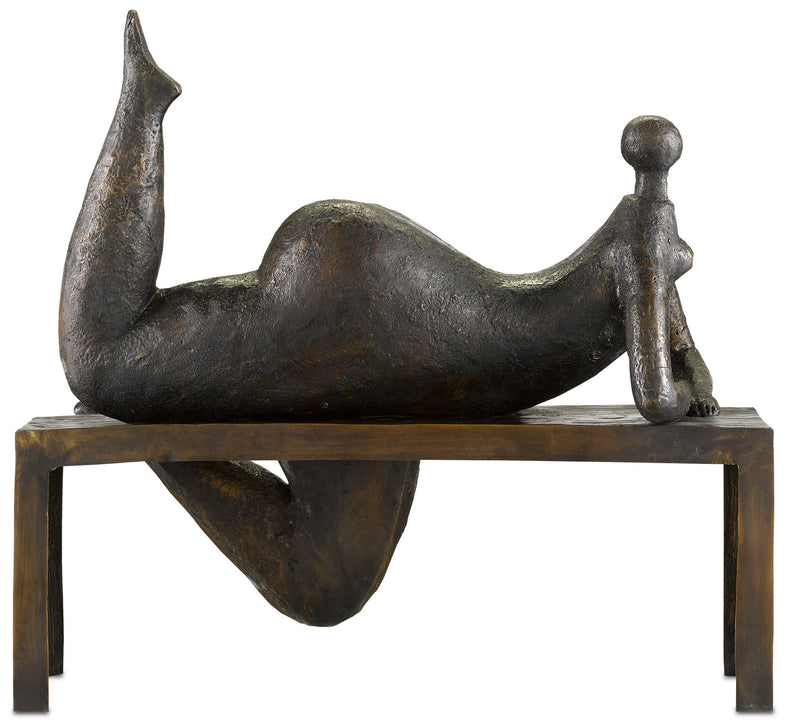 Currey and Company 1200-0291 Odalisque, Bronze