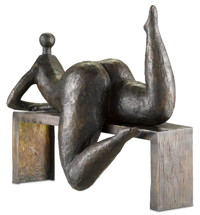 Currey and Company 1200-0291 Odalisque, Bronze