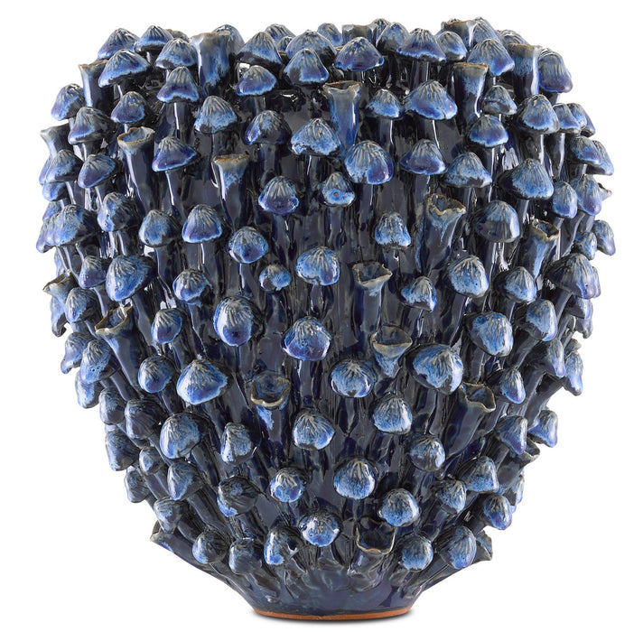 Currey and Company 1200-0305 Vase, Blue