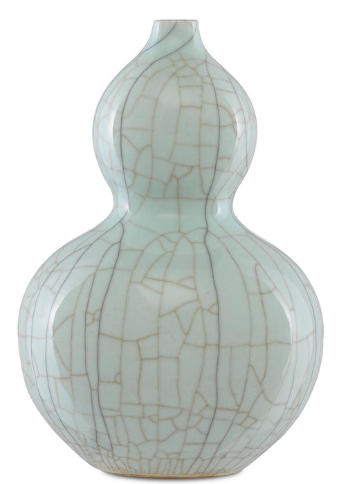 Currey and Company 1200-0334 Vase, Celadon Crackle