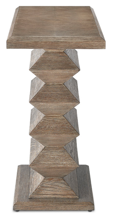 Currey and Company 3000-0159 Console Table, Light Pepper